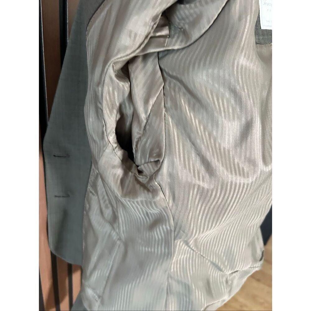 The limited perfect travel suit wool blend blazer size 4 color green - Picture 5 of 9